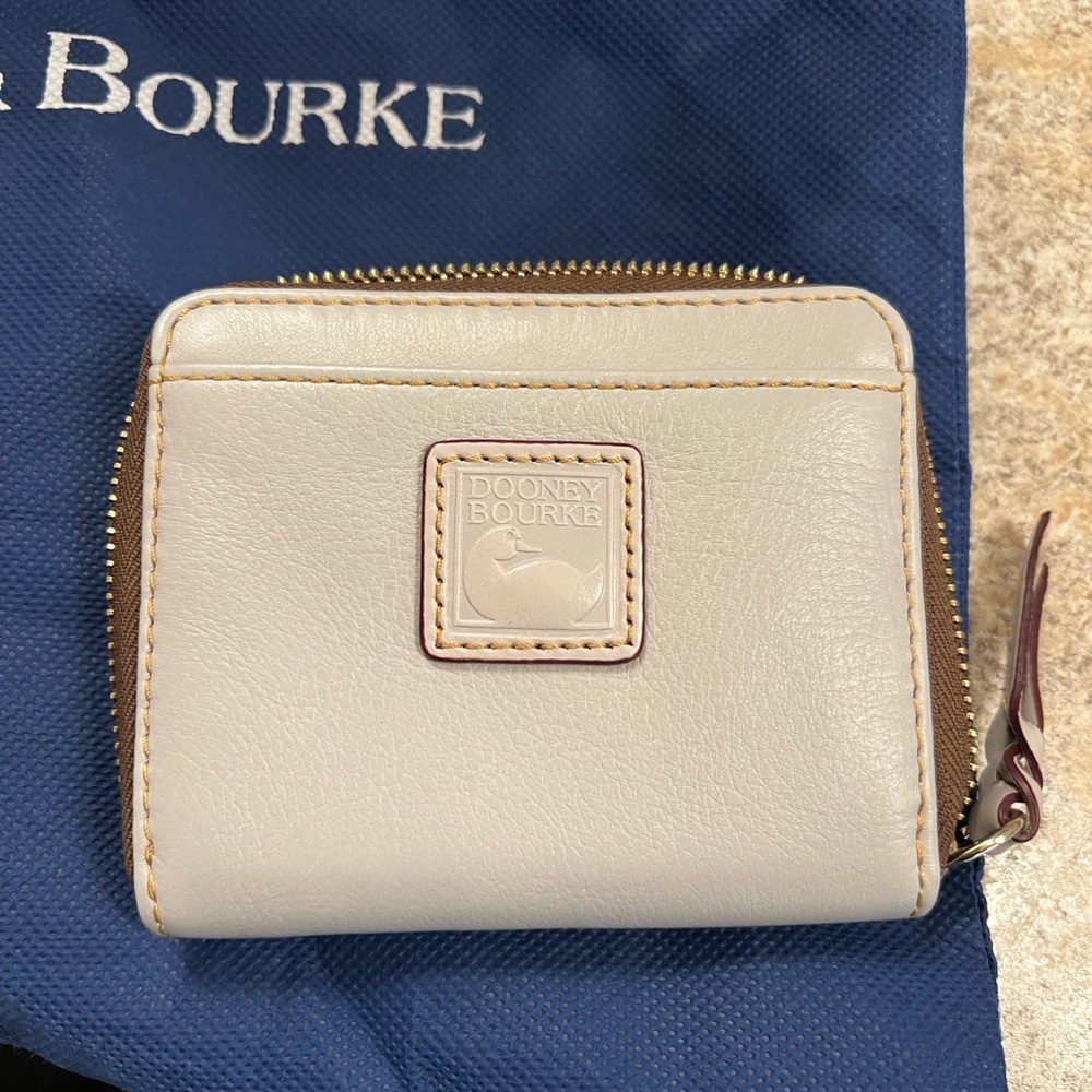 Dooney & Bourke Florintine small zip around wallet
